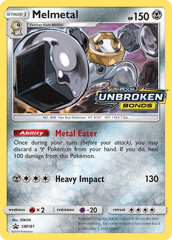 Melmetal (SM181) [Sun & Moon: Black Star Promos] | Good Games Cannington