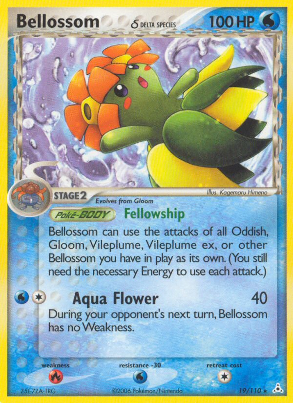 Bellossom (19/110) (Delta Species) [EX: Holon Phantoms] | Good Games Cannington