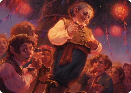 Bilbo, Retired Burglar Art Card [The Lord of the Rings: Tales of Middle-earth Art Series] | Good Games Cannington