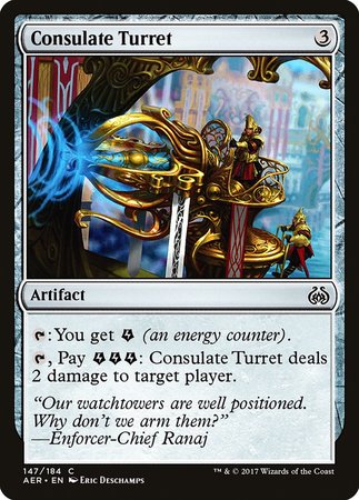 Consulate Turret [Aether Revolt] | Good Games Cannington