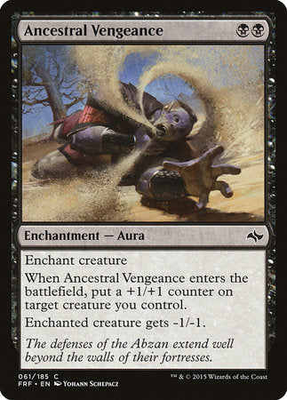 Ancestral Vengeance [Fate Reforged] | Good Games Cannington