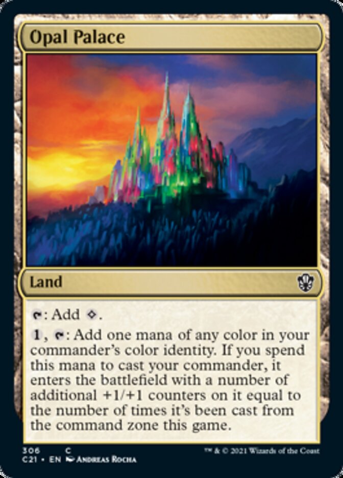 Opal Palace [Commander 2021] | Good Games Cannington