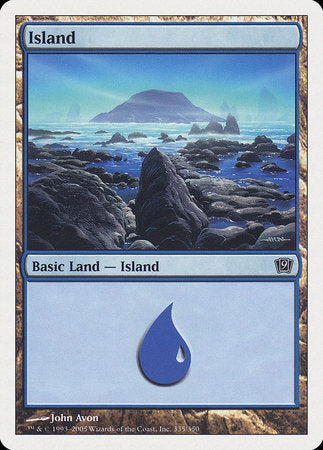 Island (335) [Ninth Edition] | Good Games Cannington