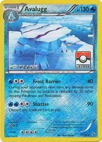 Avalugg (31/106) (League Promo 2nd Place) [XY: Flashfire] | Good Games Cannington