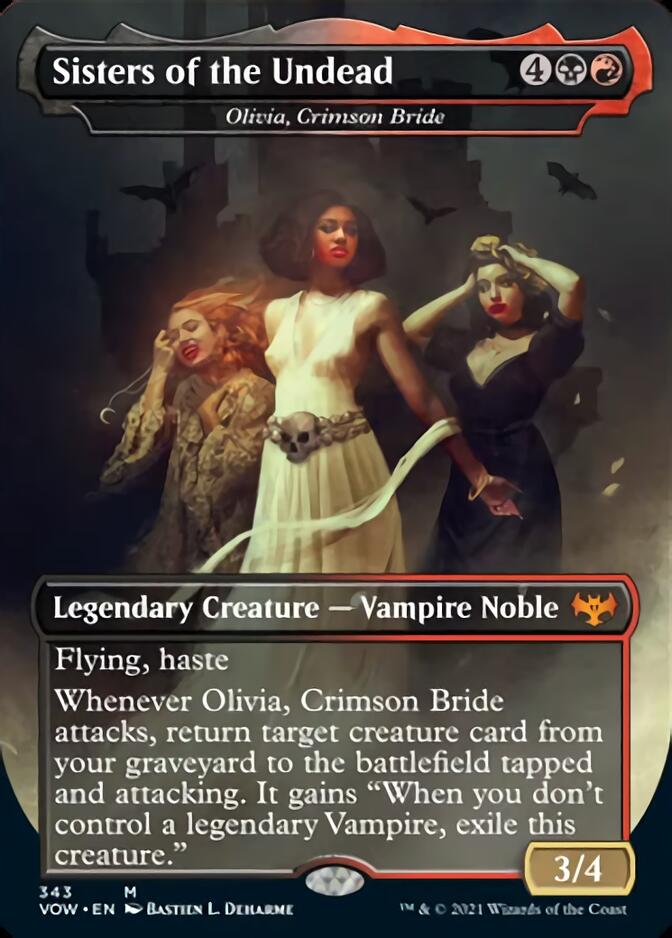 Olivia, Crimson Bride - Sisters of the Undead [Innistrad: Crimson Vow] | Good Games Cannington