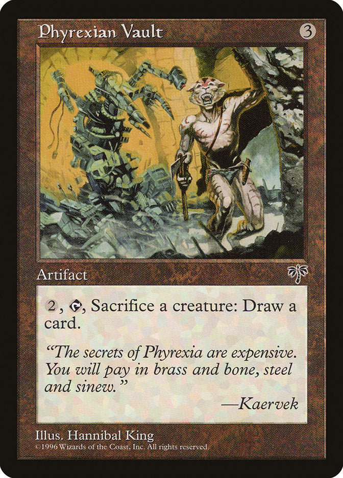 Phyrexian Vault [Mirage] | Good Games Cannington