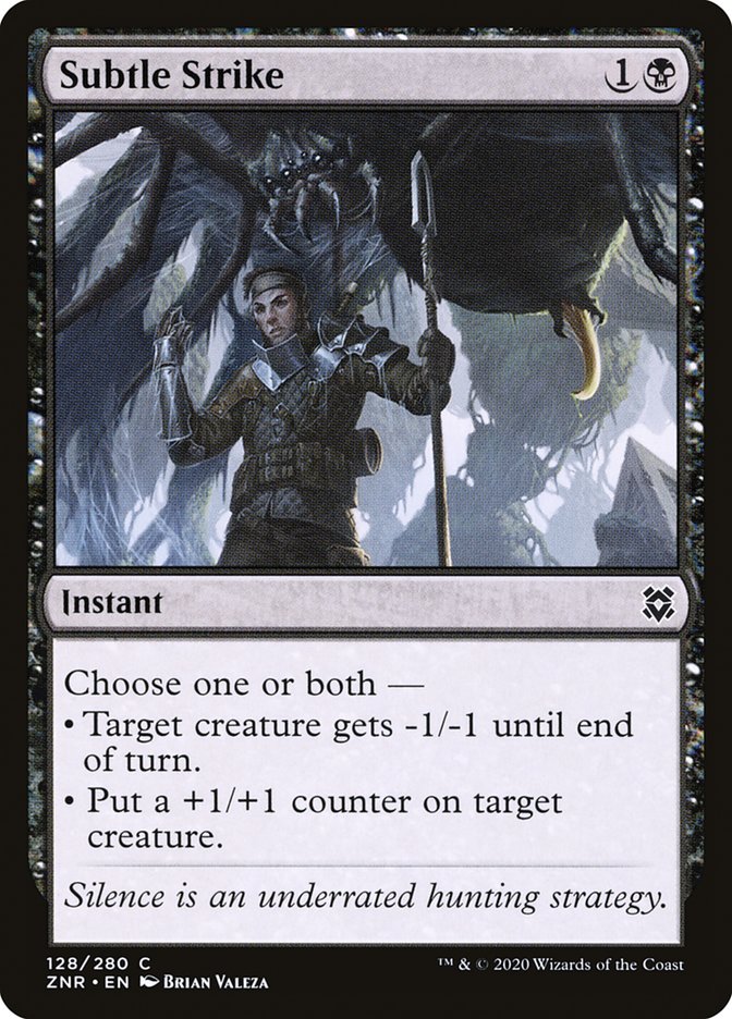 Subtle Strike [Zendikar Rising] | Good Games Cannington