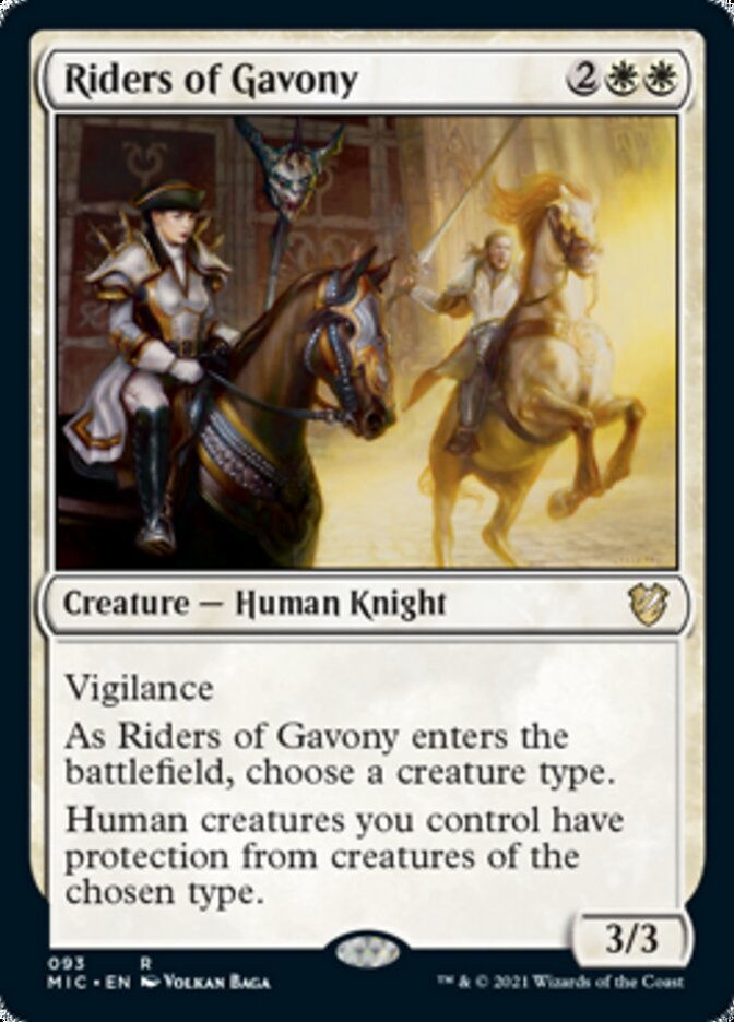 Riders of Gavony [Innistrad: Midnight Hunt Commander] | Good Games Cannington