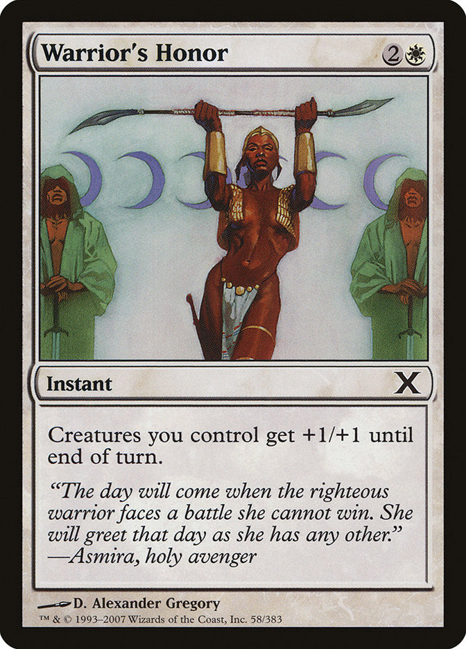 Warrior's Honor [Tenth Edition] | Good Games Cannington
