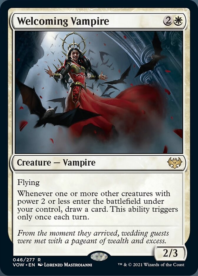 Welcoming Vampire [Innistrad: Crimson Vow] | Good Games Cannington
