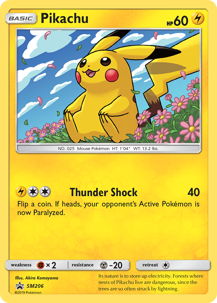 Pikachu (SM206) [Sun & Moon: Black Star Promos] | Good Games Cannington