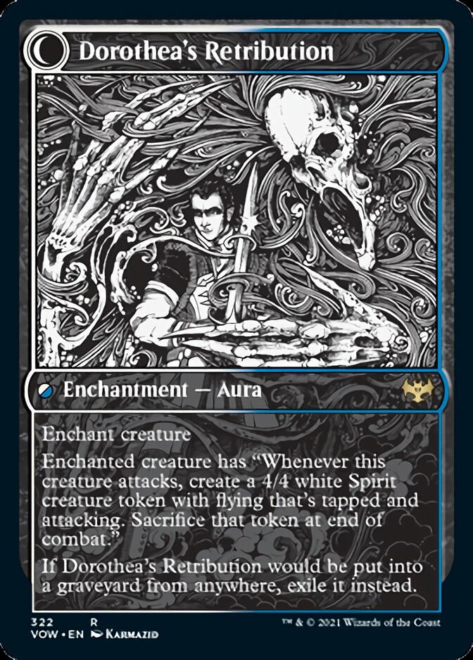 Dorothea, Vengeful Victim // Dorothea's Retribution (Showcase Eternal Night) [Innistrad: Crimson Vow] | Good Games Cannington
