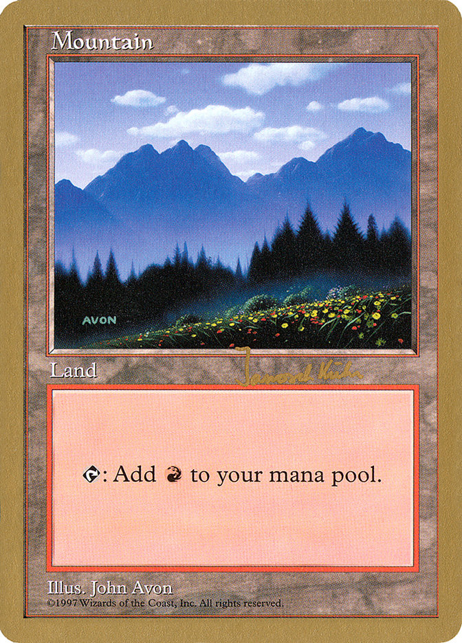 Mountain (jk445) (Janosch Kuhn) [World Championship Decks 1997] | Good Games Cannington