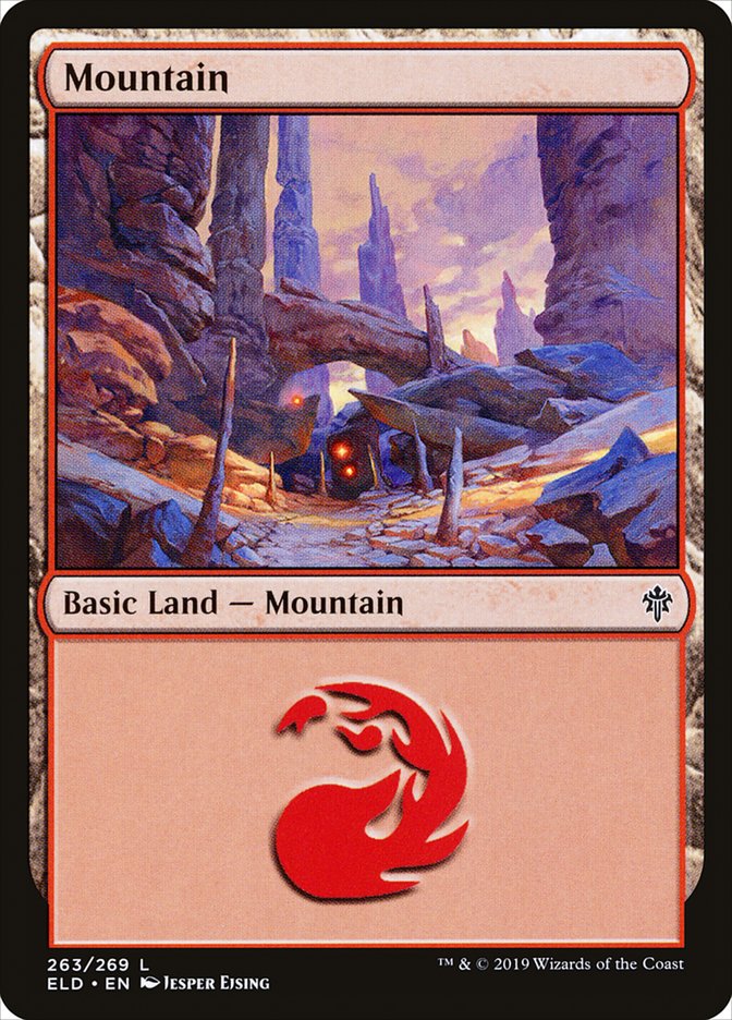Mountain (263) [Throne of Eldraine] | Good Games Cannington