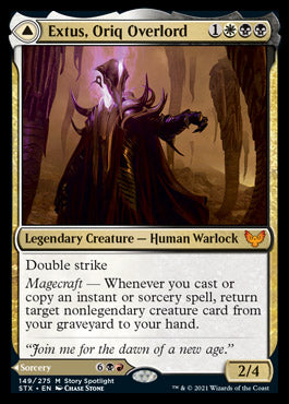 Extus, Oriq Overlord // Awaken the Blood Avatar [Strixhaven: School of Mages] | Good Games Cannington