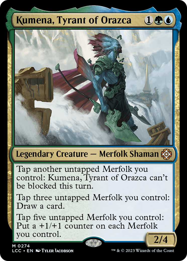 Kumena, Tyrant of Orazca [The Lost Caverns of Ixalan Commander] | Good Games Cannington