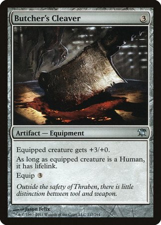 Butcher's Cleaver [Innistrad] | Good Games Cannington