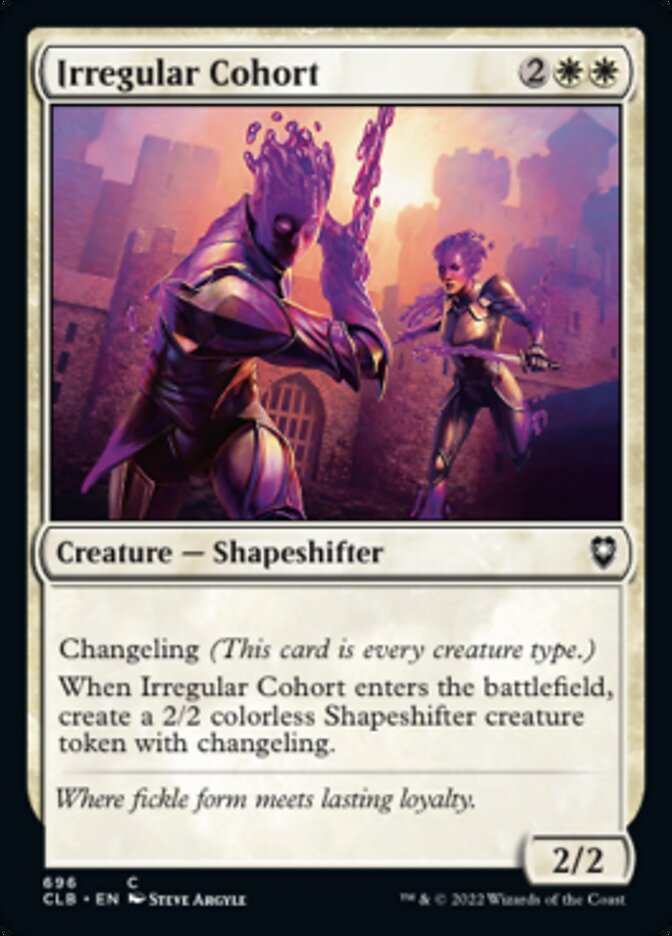 Irregular Cohort [Commander Legends: Battle for Baldur's Gate] | Good Games Cannington