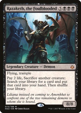 Razaketh, the Foulblooded [Hour of Devastation] | Good Games Cannington