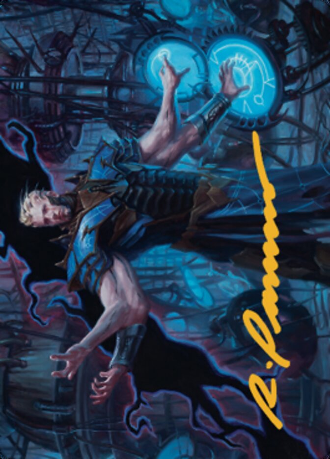 Ertai Resurrected Art Card 1 (Gold-Stamped Signature) [Dominaria United Art Series] | Good Games Cannington