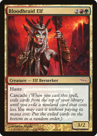 Bloodbraid Elf [Friday Night Magic 2010] | Good Games Cannington
