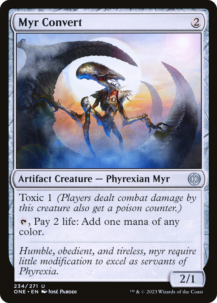 Myr Convert [Phyrexia: All Will Be One] | Good Games Cannington