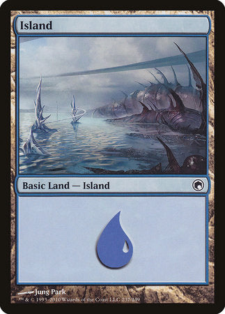 Island (237) [Scars of Mirrodin] | Good Games Cannington
