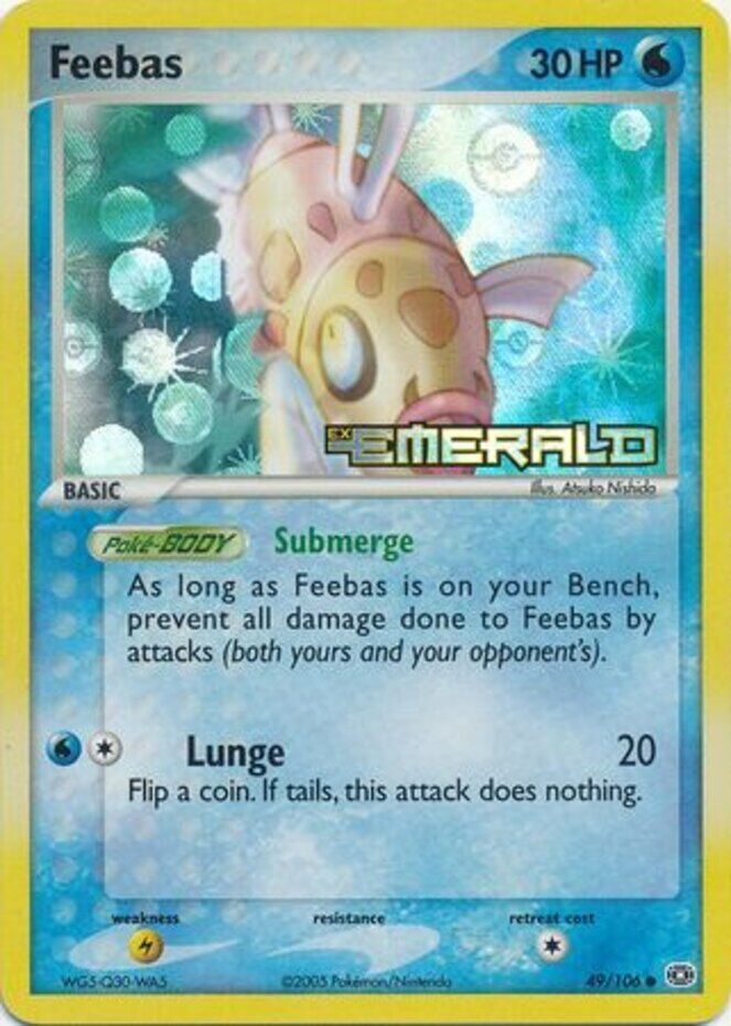 Feebas (49/106) (Stamped) [EX: Emerald] | Good Games Cannington