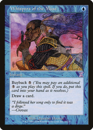 Whispers of the Muse [Time Spiral Timeshifted] | Good Games Cannington