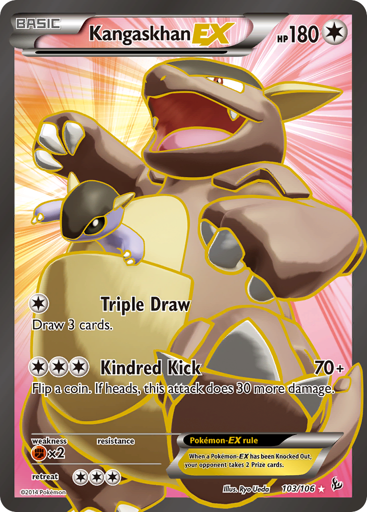 Kangaskhan EX (103/106) [XY: Flashfire] | Good Games Cannington