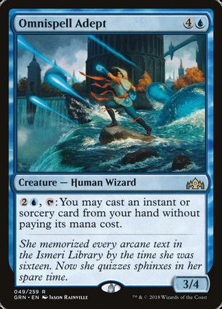 Omnispell Adept [Guilds of Ravnica] | Good Games Cannington