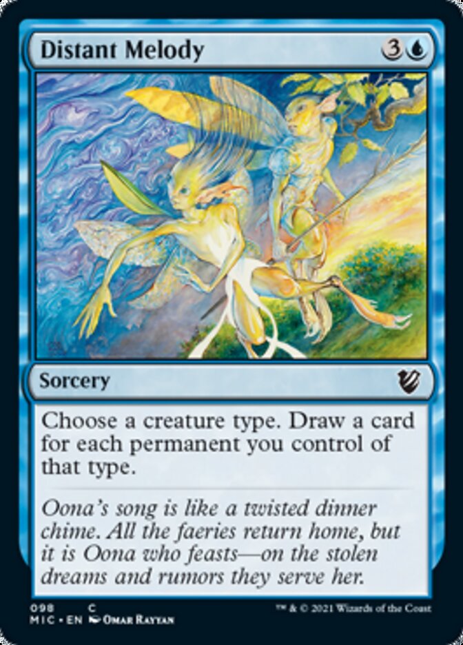Distant Melody [Innistrad: Midnight Hunt Commander] | Good Games Cannington