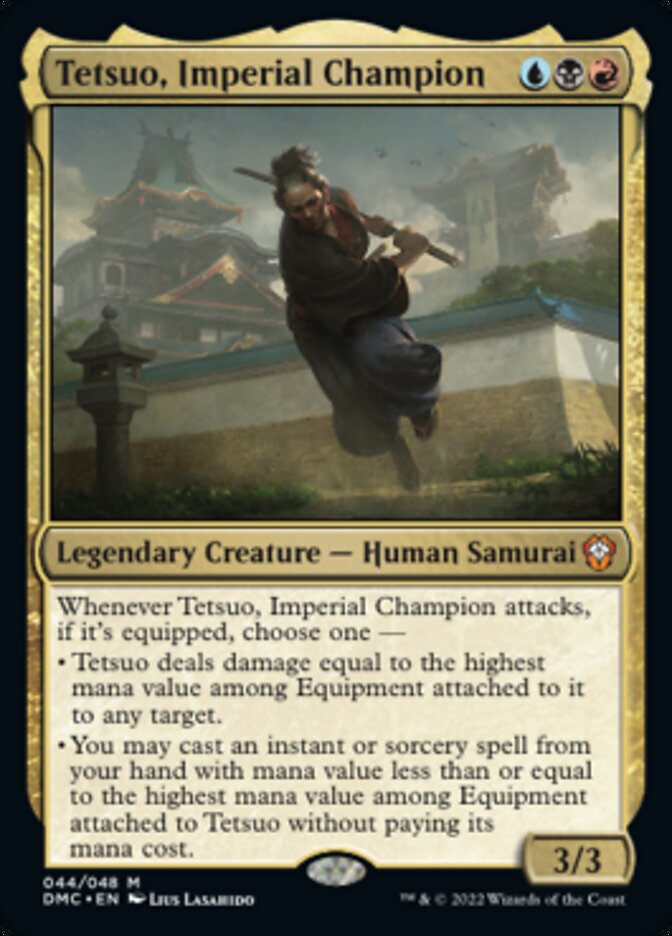 Tetsuo, Imperial Champion [Dominaria United Commander] | Good Games Cannington
