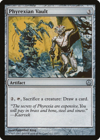 Phyrexian Vault [Duel Decks: Phyrexia vs. the Coalition] | Good Games Cannington