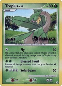 Tropius (52/111) (Staff Prerelease Promo) [Nintendo: Black Star Promos] | Good Games Cannington