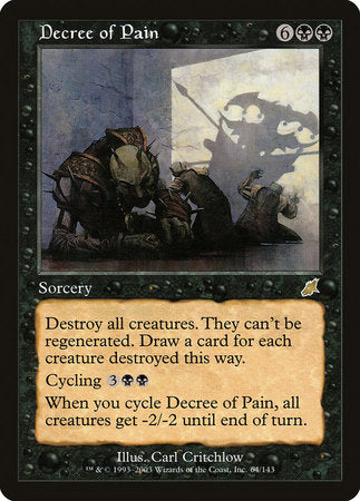 Decree of Pain [Scourge] | Good Games Cannington