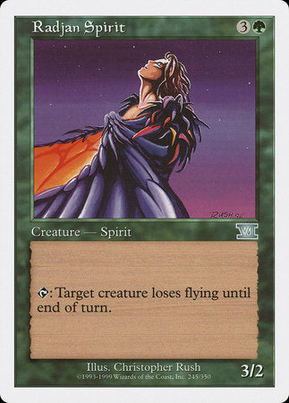 Radjan Spirit [Classic Sixth Edition] | Good Games Cannington