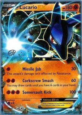 Lucario EX (54/111) (The Flying Hammer - Rowan Stavenow) [World Championships 2015] | Good Games Cannington