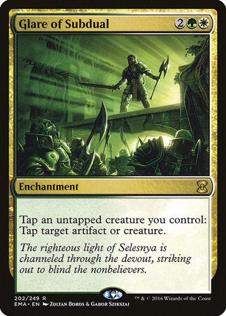 Glare of Subdual [Eternal Masters] | Good Games Cannington