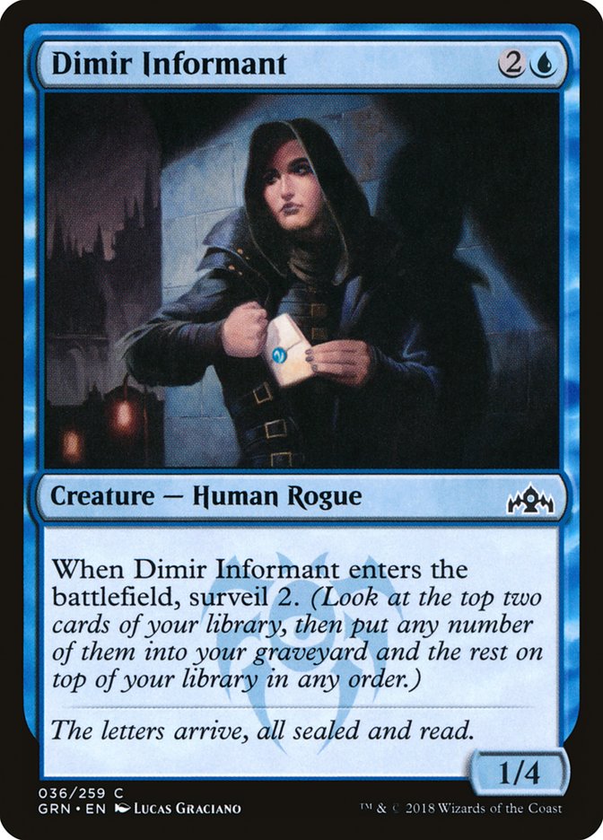 Dimir Informant [Guilds of Ravnica] | Good Games Cannington