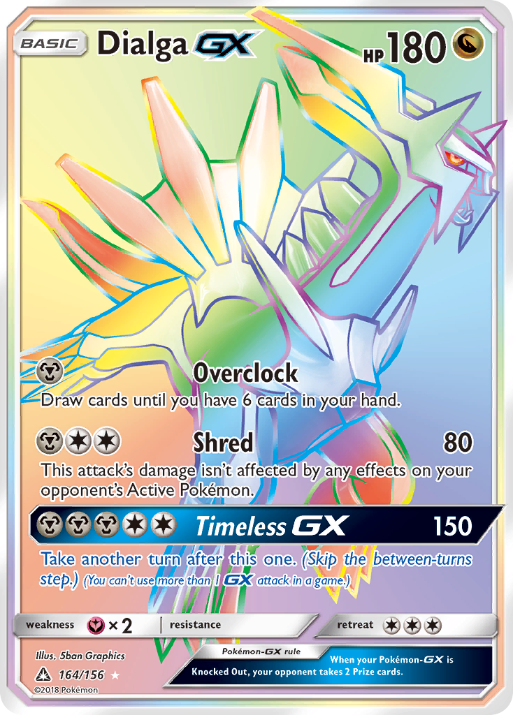 Dialga GX (164/156) [Sun & Moon: Ultra Prism] | Good Games Cannington
