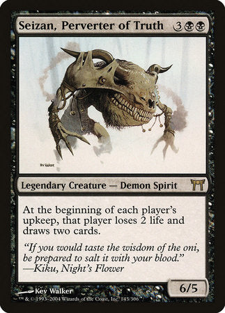 Seizan, Perverter of Truth [Champions of Kamigawa] | Good Games Cannington