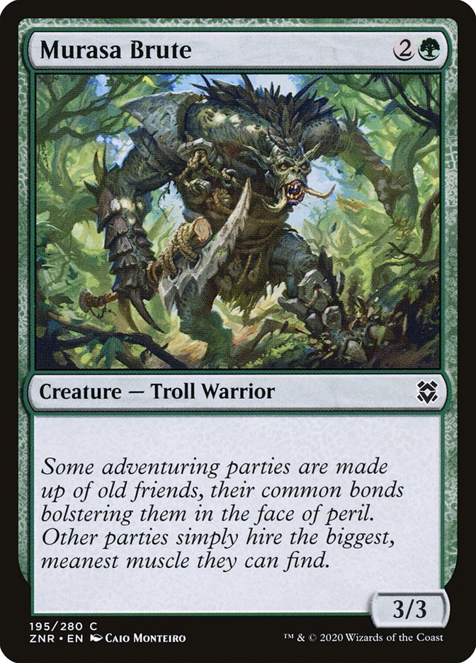 Murasa Brute [Zendikar Rising] | Good Games Cannington