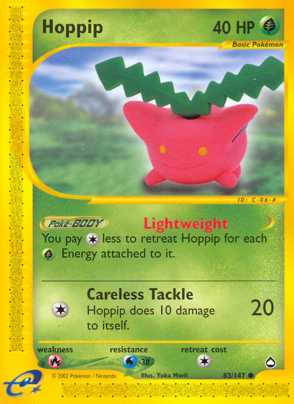 Hoppip (83/147) [Aquapolis] | Good Games Cannington