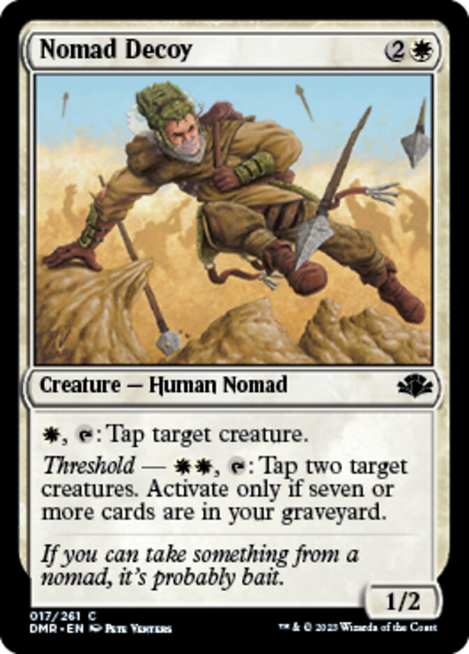 Nomad Decoy [Dominaria Remastered] | Good Games Cannington