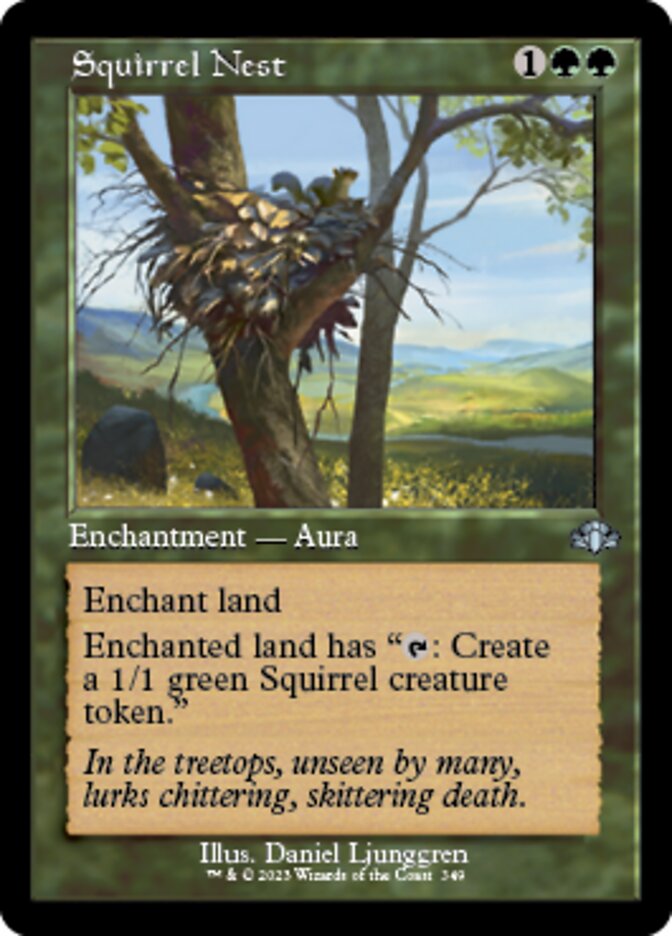 Squirrel Nest (Retro) [Dominaria Remastered] | Good Games Cannington