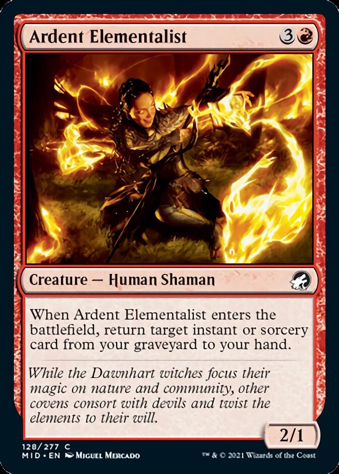 Ardent Elementalist [Innistrad: Midnight Hunt] | Good Games Cannington
