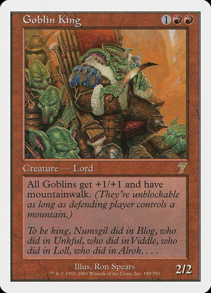 Goblin King [Seventh Edition] | Good Games Cannington