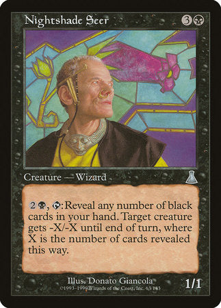 Nightshade Seer [Urza's Destiny] | Good Games Cannington