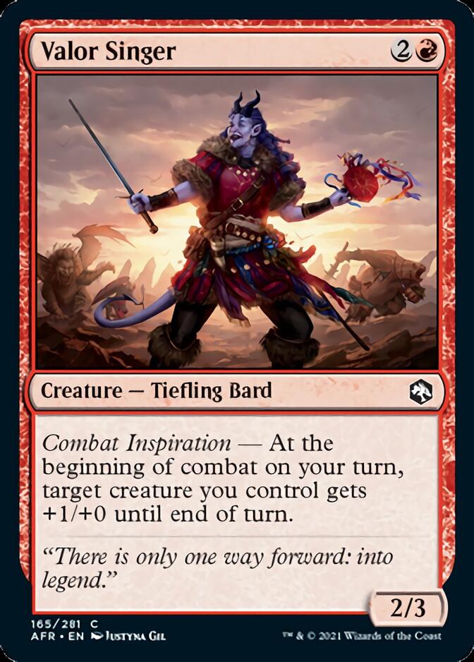 Valor Singer [Dungeons & Dragons: Adventures in the Forgotten Realms] | Good Games Cannington